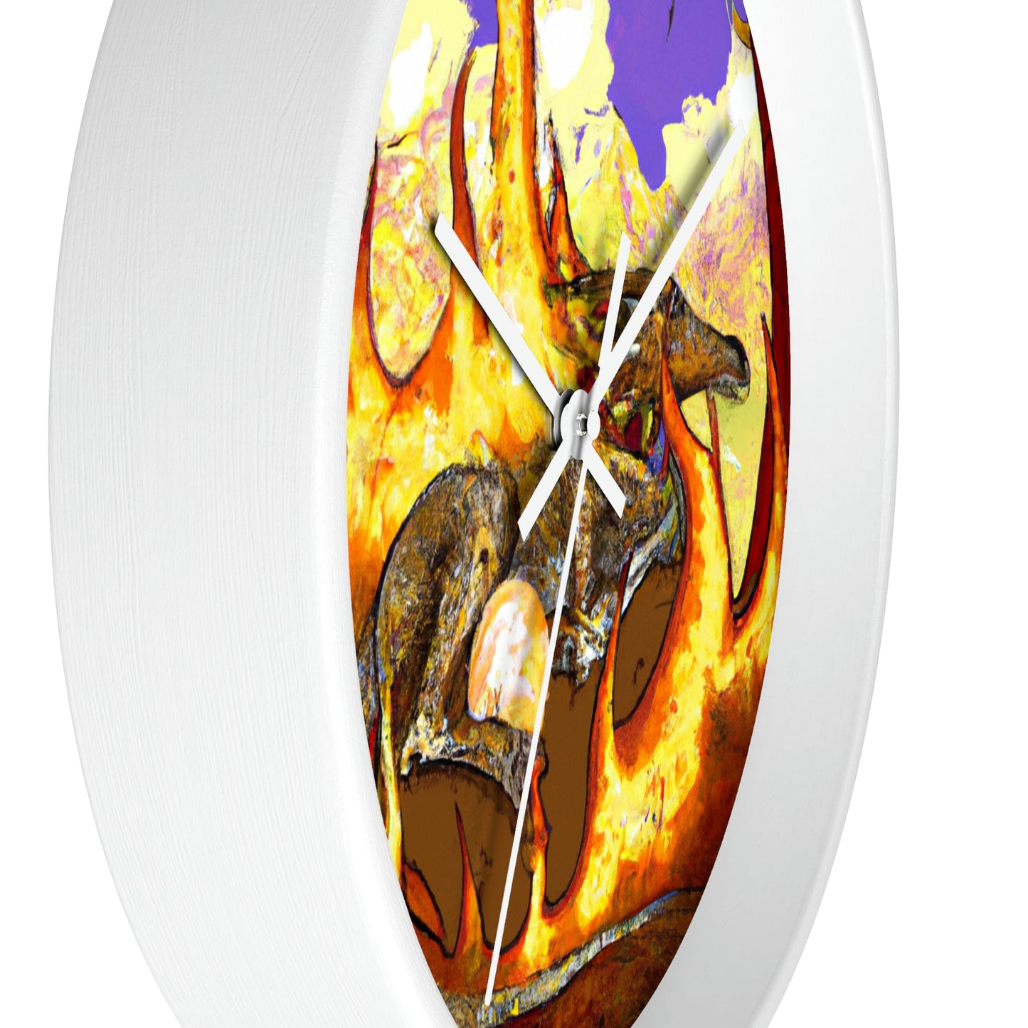 "A Slumbering Dragon in an Infernal Embrace" - The Alien Wall Clock