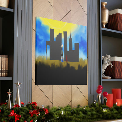 "Cityscapes in a Changing Climate" - Canvas