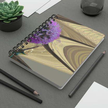 "A Blooming Miracle: Beauty in Chaos" - The Alien Spiral Bound Journal