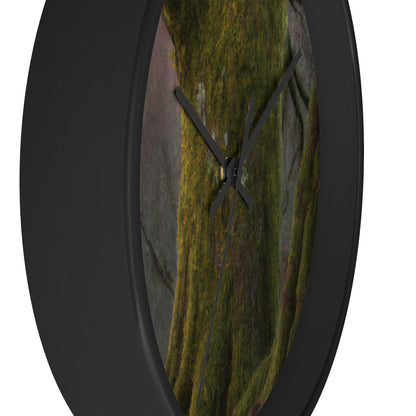 "The Mystical Mossy Oak" - The Alien Wall Clock