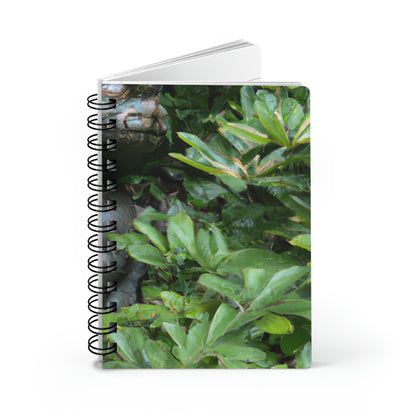 "Guardian of the Secret Garden" - The Alien Spiral Bound Journal