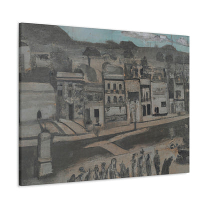 "A Town with a Past: The Mural depicts Our History" - The Alien Canva.