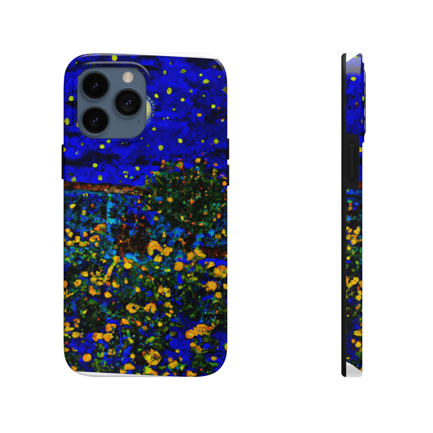 "A Midnight Celebration in Grandma's Garden" - The Alien Tough Phone Cases