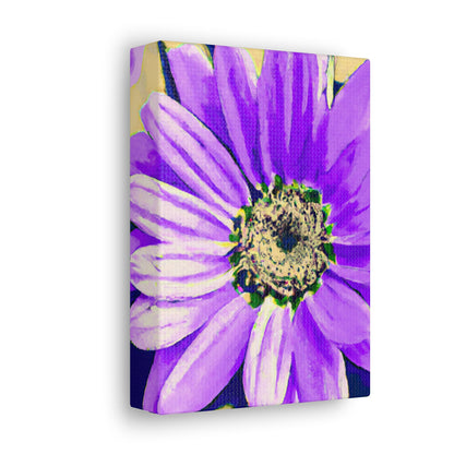 Purple Petals Popping: Create an Eye-Catching Daisy-Rose Fusion - The Alien Canva