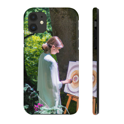 "Encantamiento en aceite: la visión de un bosque mágico de un joven artista" - The Alien Tough Phone Cases