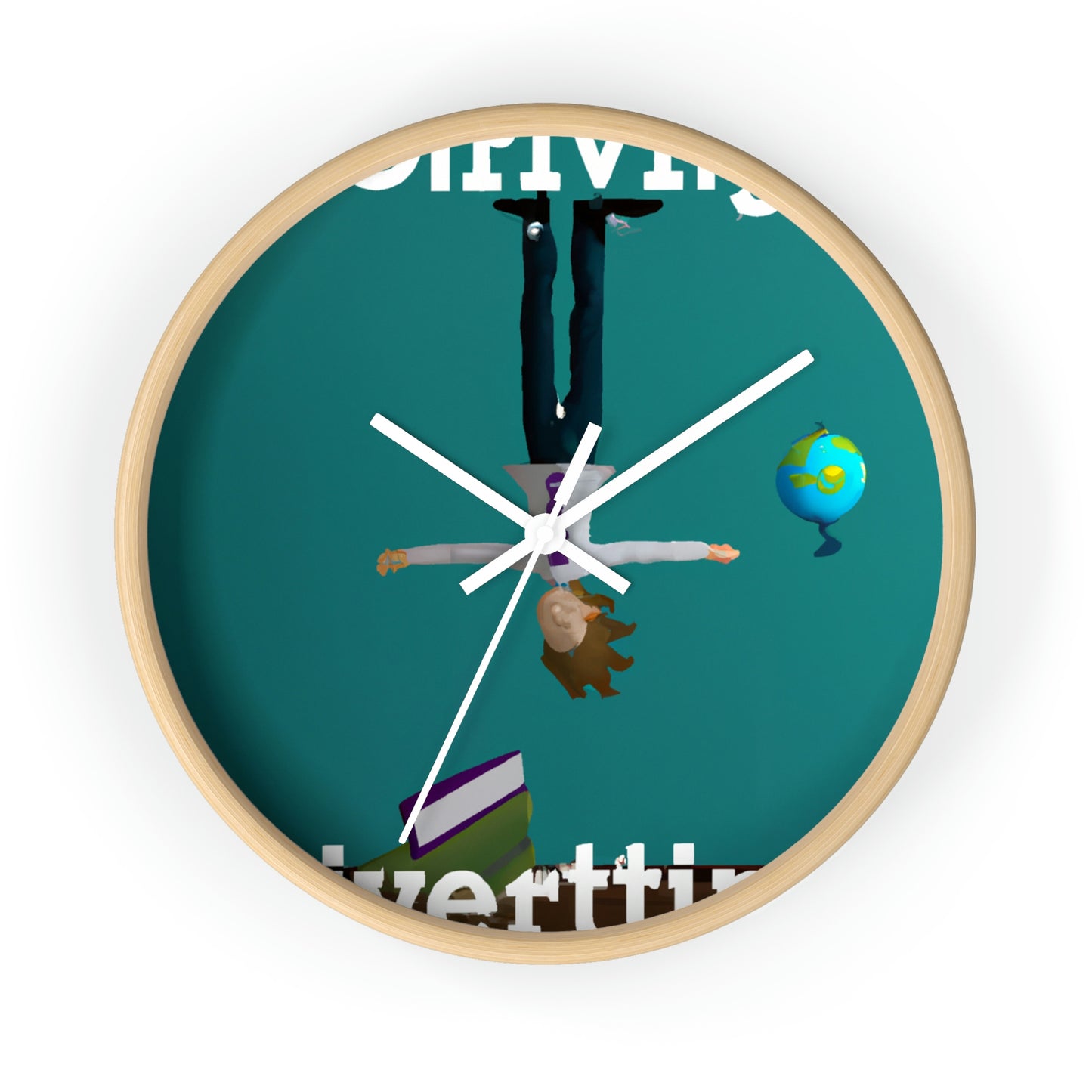 "Creating a World without Gravity" - The Alien Wall Clock