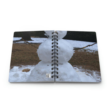 "The Frosty Snowcone Snowman" - The Alien Spiral Bound Journal