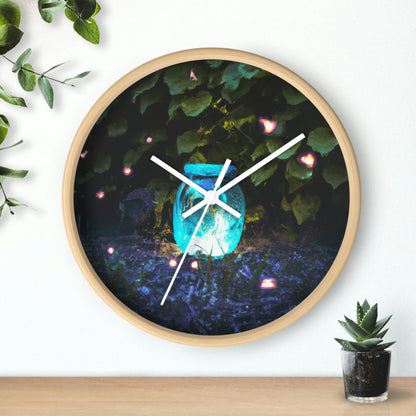 "Luminescence of Forgotten Dreams" - The Alien Wall Clock