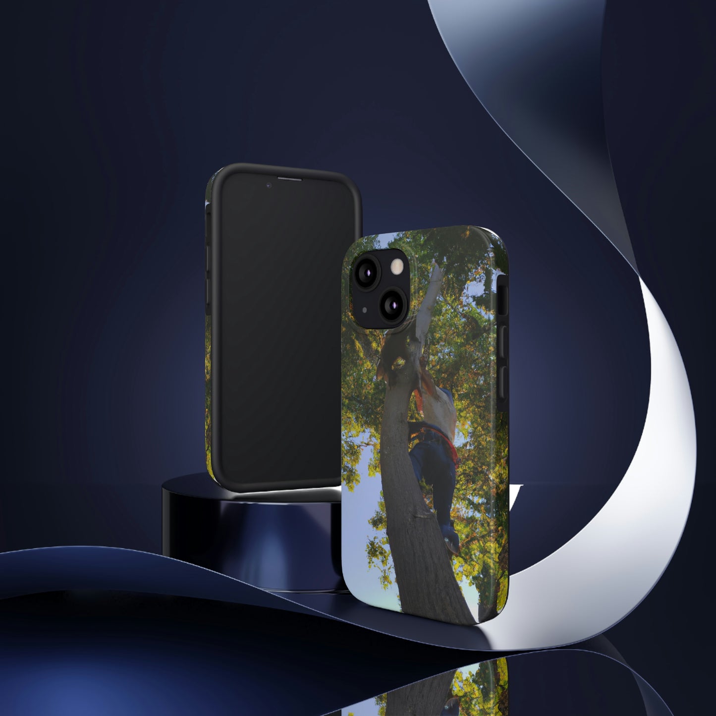 "Furry Retter in einem High Barch" - Die Alien Tough Phone Cases