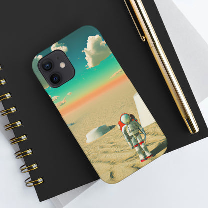 "A Strayed Astronaut: Alone on a Forlorn Planet" - The Alien Tough Phone Cases