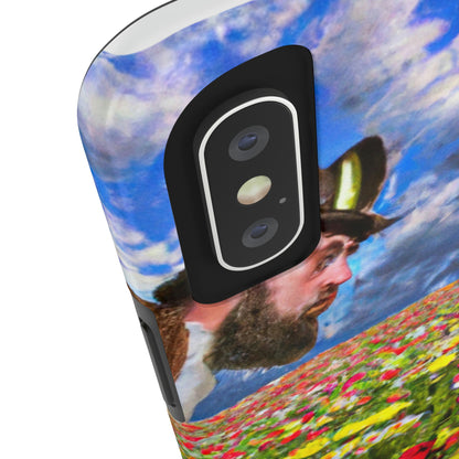 "Eine glückselige Tour durch Blumenpracht" - Die Alien Tough Phone Cases