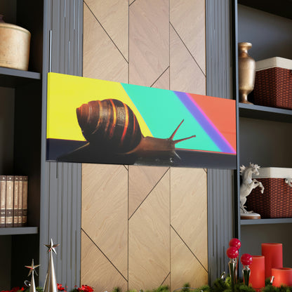 "Rainbow Pot of Gold: A Snail's Slow Trek" - The Alien Canva