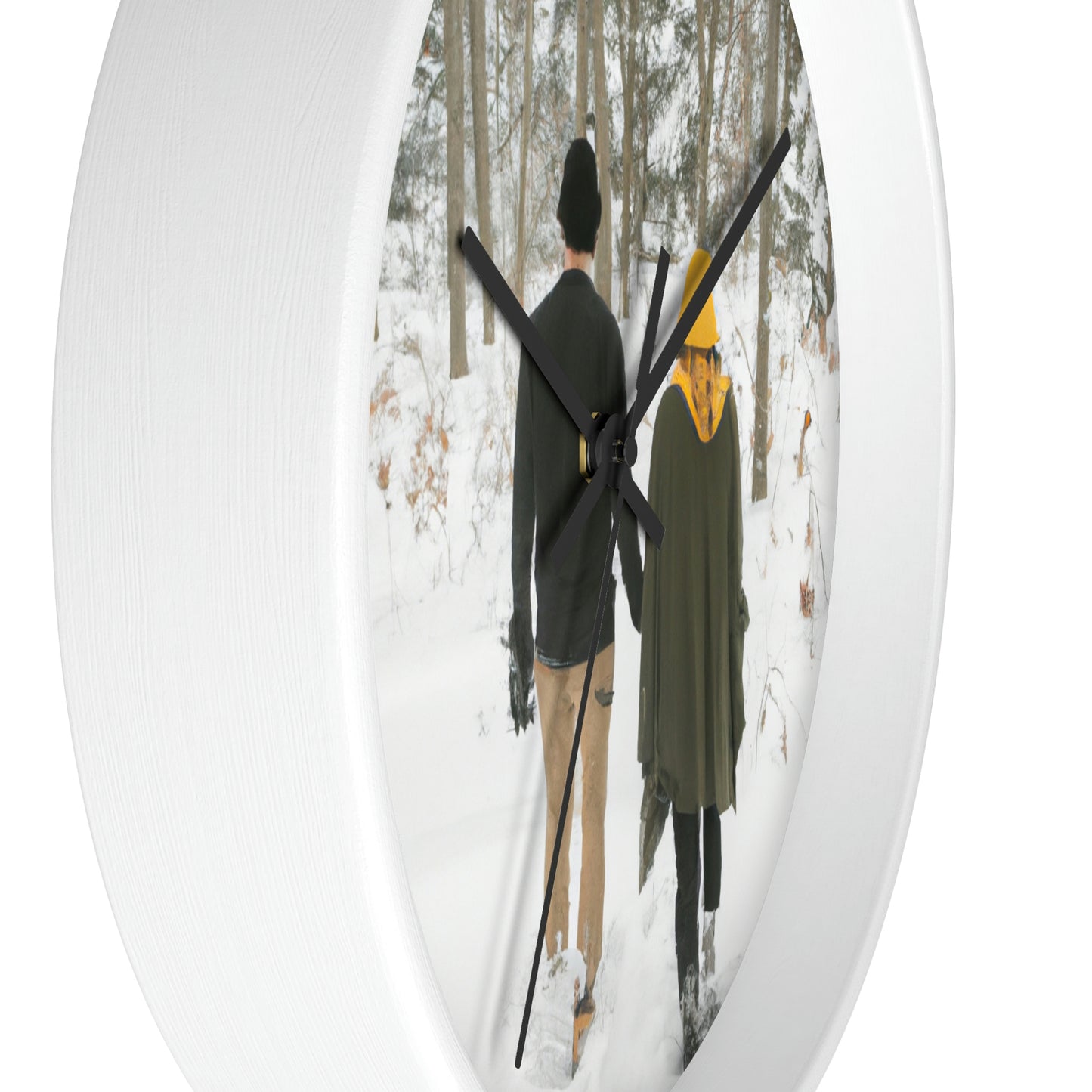 "Fairytale in the Snow" - The Alien Wall Clock