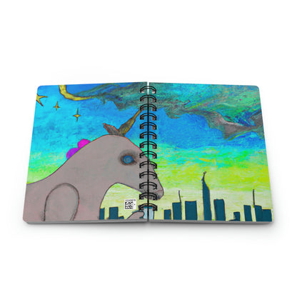 "Majestic Morning Reflections" - The Alien Spiral Bound Journal