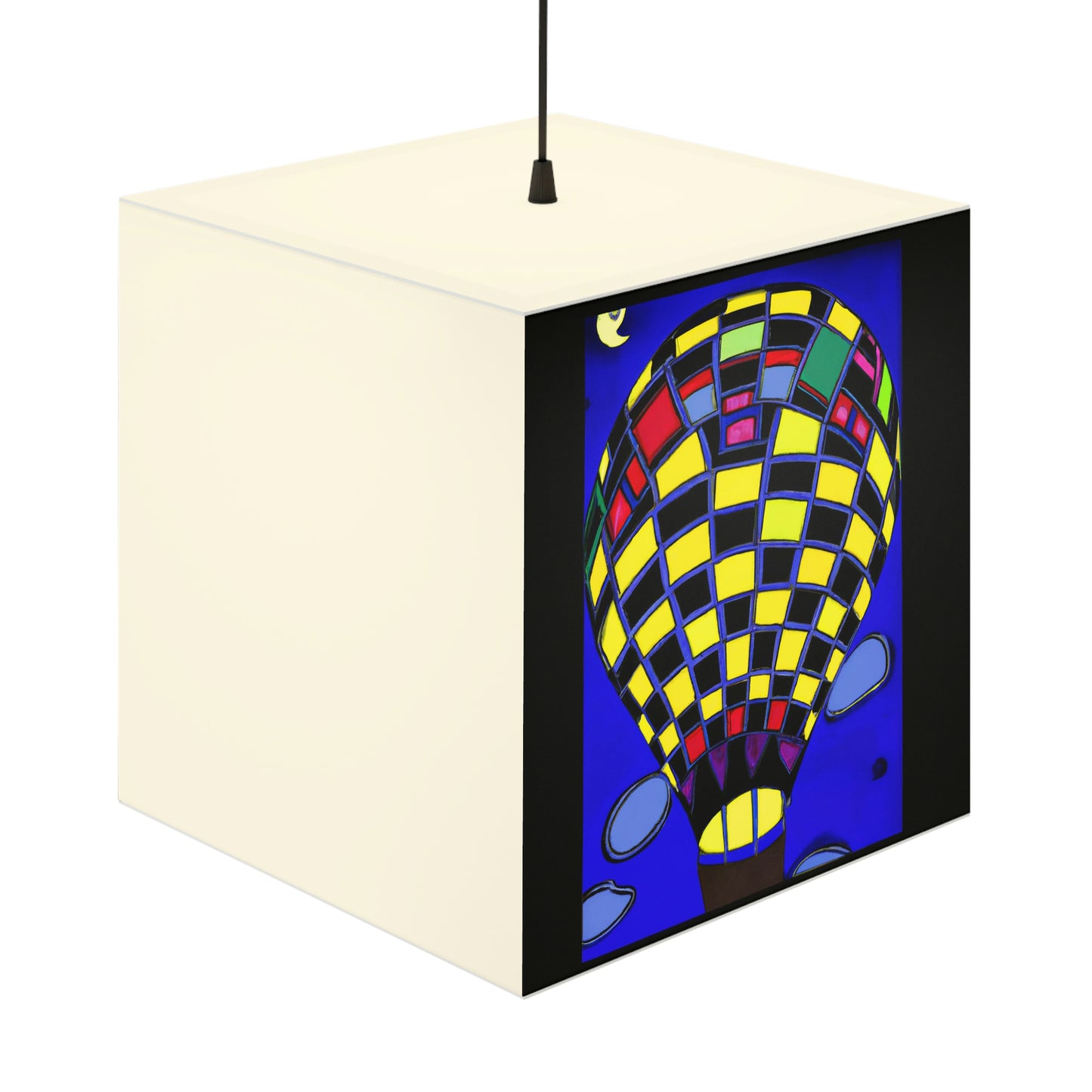 "Enchanted Midnight Flight" - Die Alien Light Cube Lampe