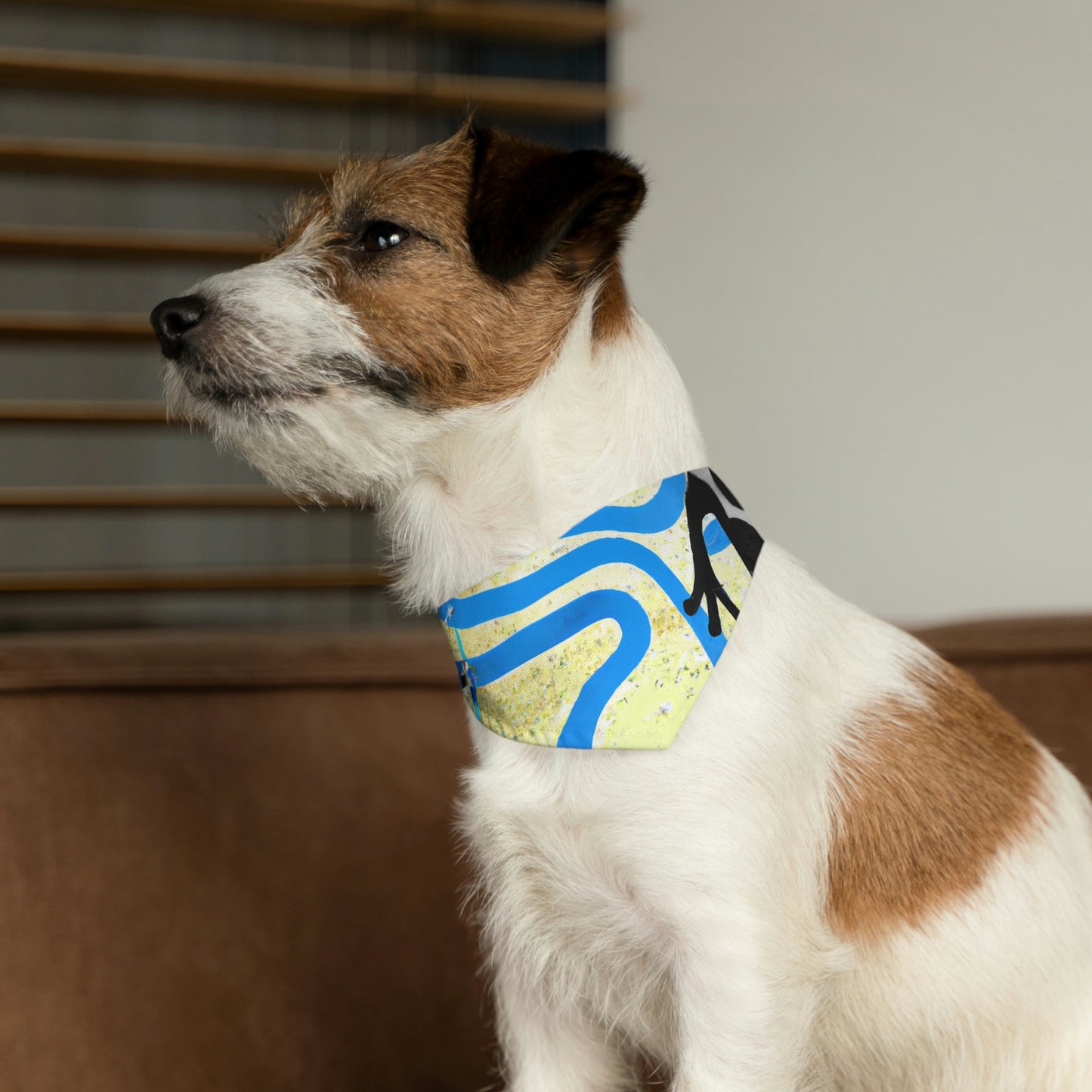 "A Lost Dog's Journey Home" - The Alien Pet Bandana Collar