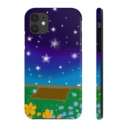 "A Celestial Garden of Color" - The Alien Tough Phone Cases