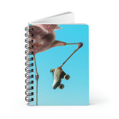 "Flamingo Skates!" - The Alien Spiral Bound Journal