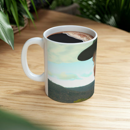 Dreams of Adventure: An Old Man's Tale - The Alien Ceramic Mug 11 oz