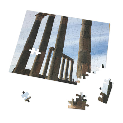 "Lost in Ancient Ruins: A Wanderlust Odyssey" - The Alien Jigsaw Puzzle