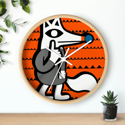 The Fox's Stolen Secret - The Alien Wall Clock