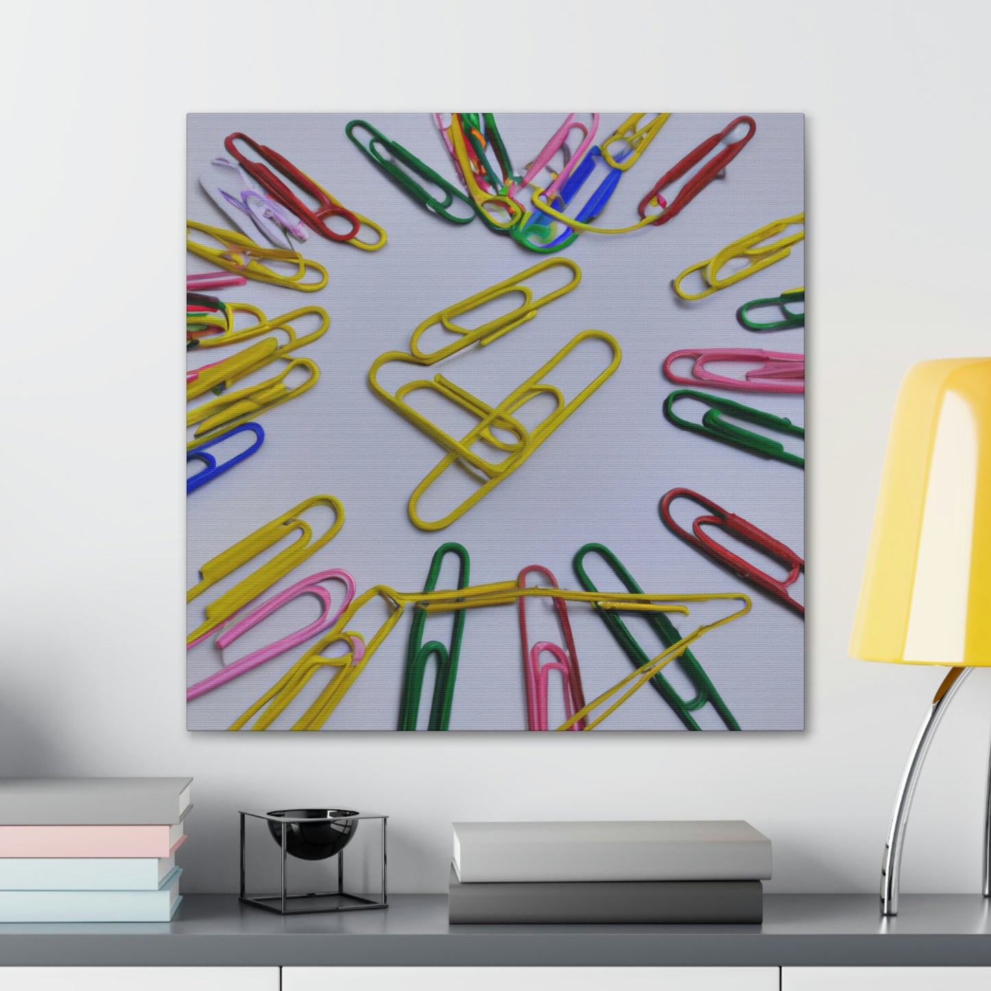 "Symbols of Unity: Everyday Objects Representing Abstraction" - Canvas