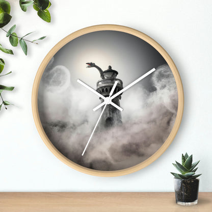 "Smoke and Lighthouse Keeper" - El reloj de pared alienígena