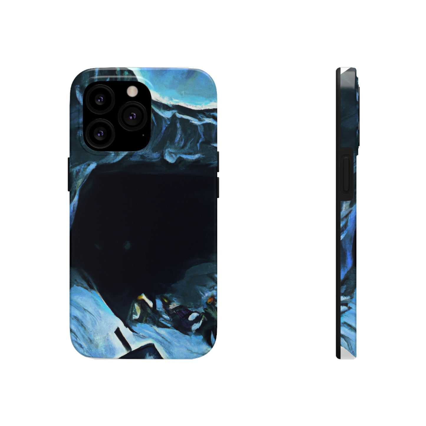 "Escape from the Icy Depths" - The Alien Tough Phone Cases