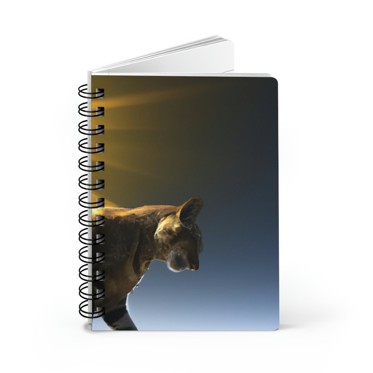 "A Purrfect Sunbeam Moment" - The Alien Cuaderno encuadernado en espiral