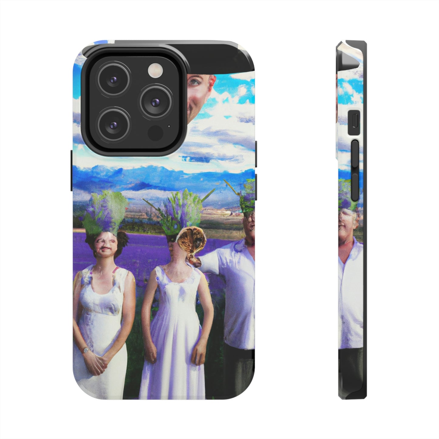 "Lavender Family Reunion: A Blooming Celebration" - The Alien Tough Phone Cases