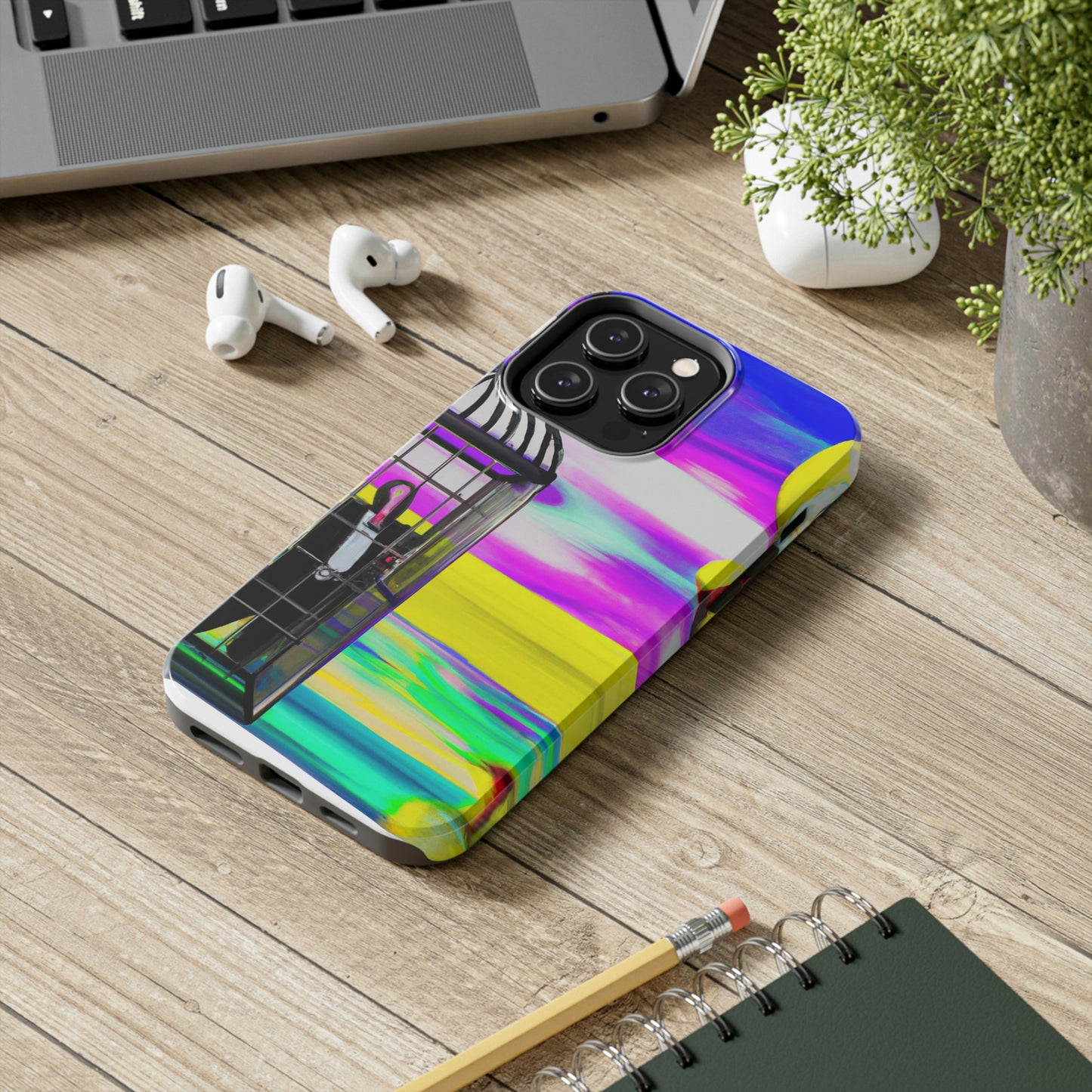 "Ein Gefängnis der brillanten Farben" - Die Alien Tough Phone Cases