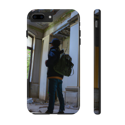 "Voyager in Peril: An Unexpected Welcome in an Abandoned Mansion" - The Alien Tough Phone Cases