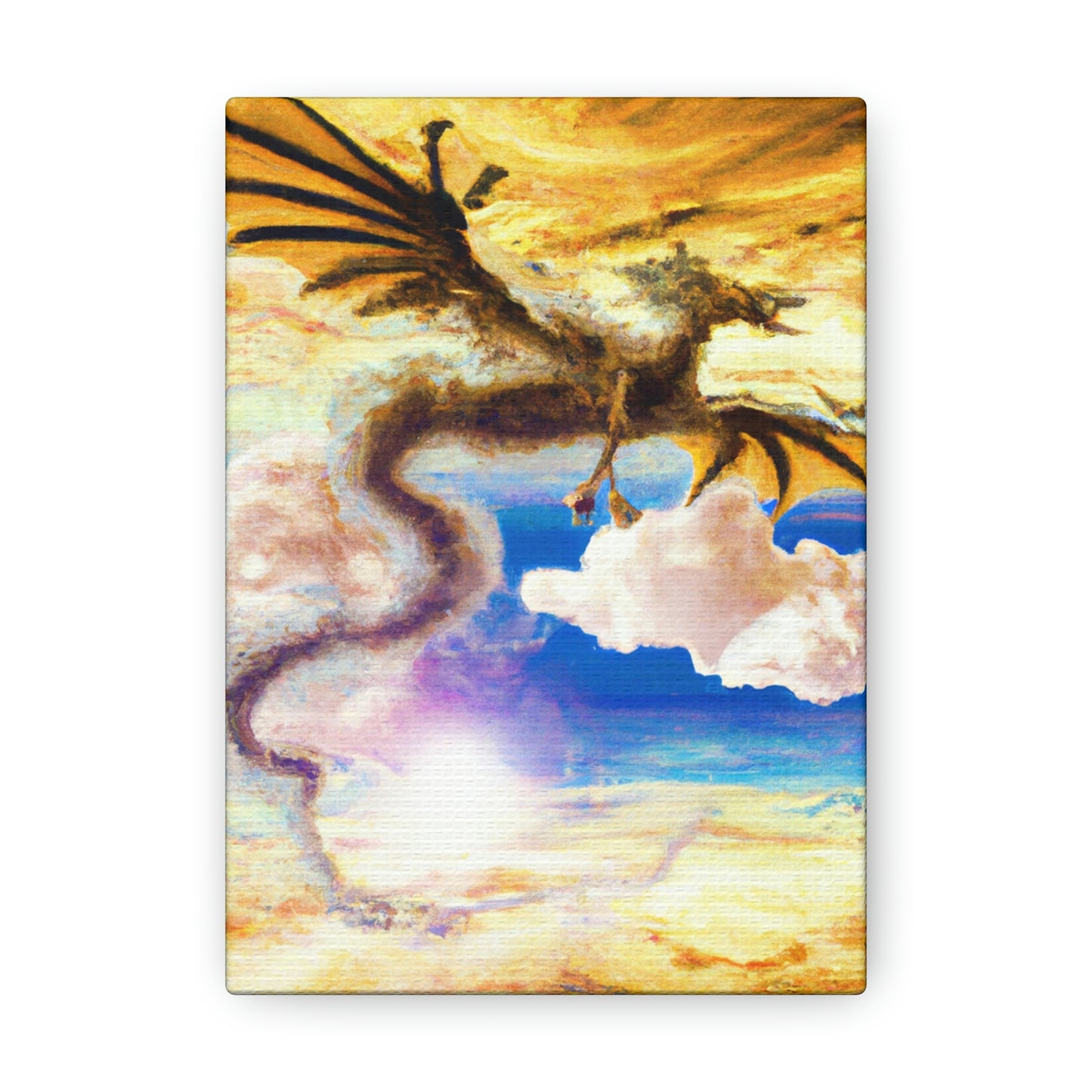 "A Heavenly Blaze with a Mystic Dragon" - The Alien Canva