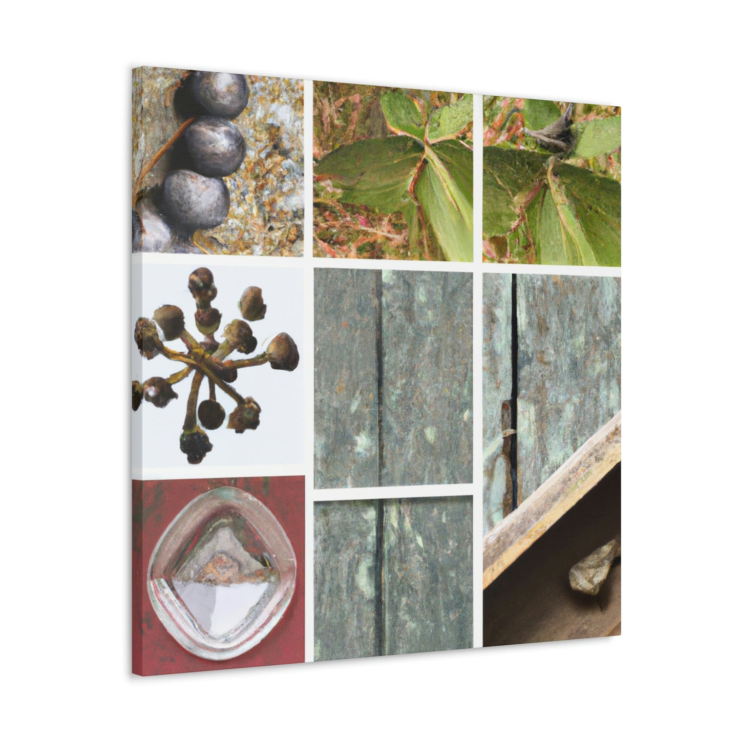 "Nature's Treasures: Celebrating the Beauty of Everyday Objects" - Canvas