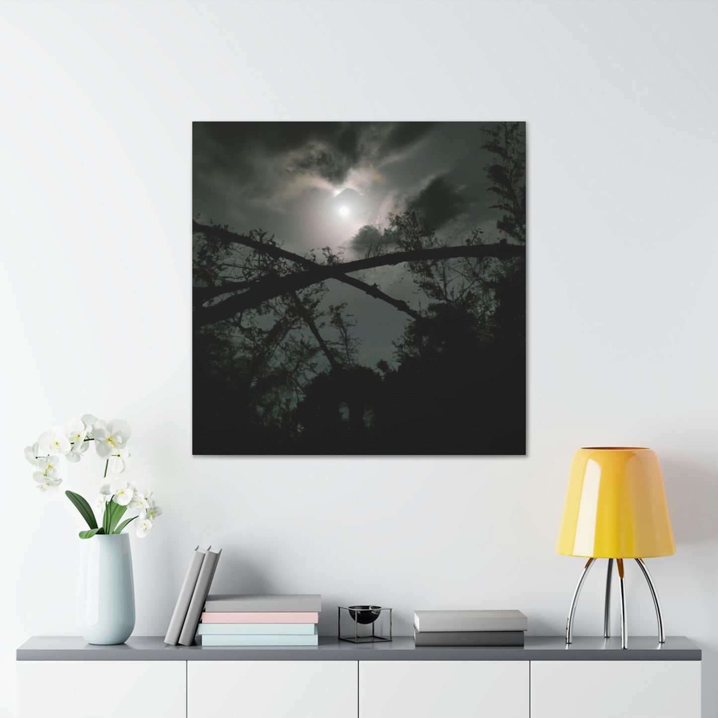 "A Moonlit Mystical World" - The Alien Canva