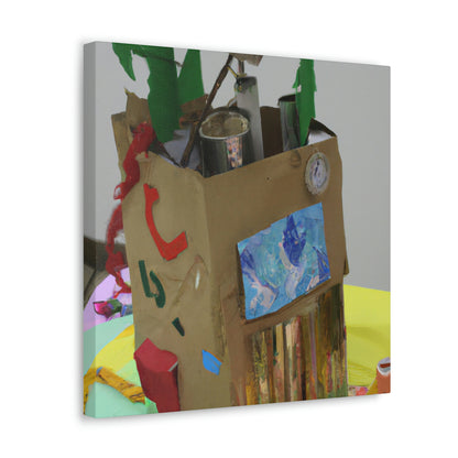 "Re-Invisioned: Creative Art from Recycled Materials" - Canvas