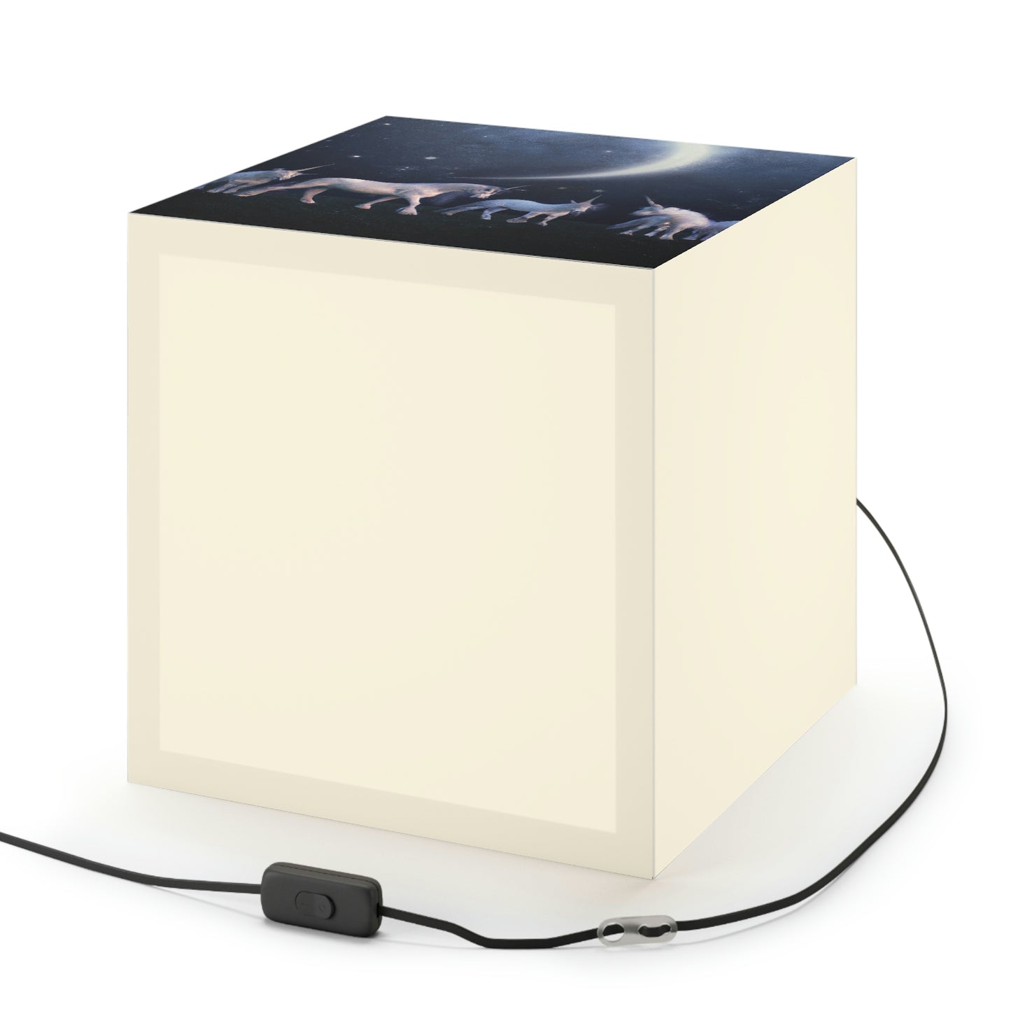 "Moonlit Mystique" - Die Alien Light Cube Lampe