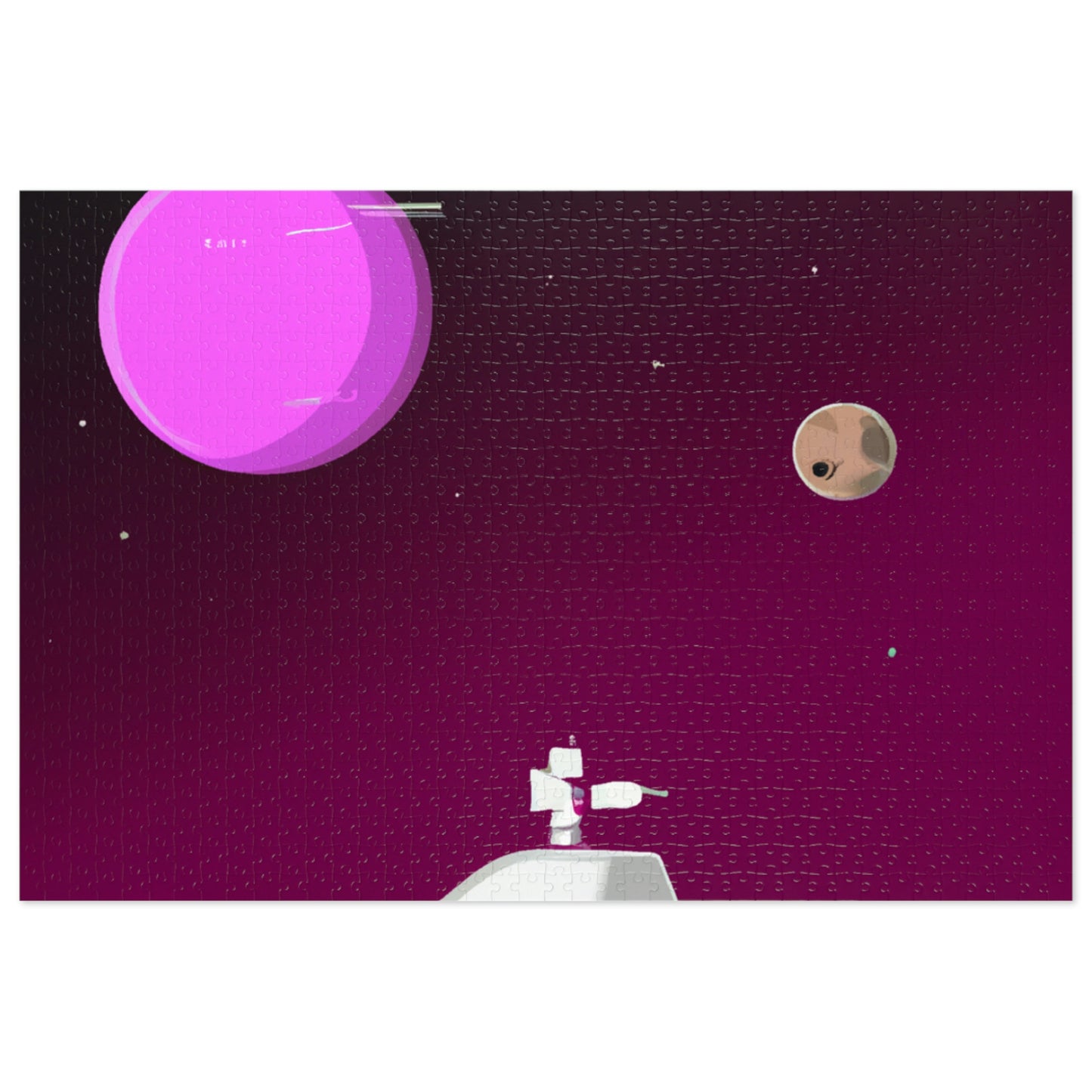 "A Moon Odyssey: Exploring Another World" - The Alien Jigsaw Puzzle