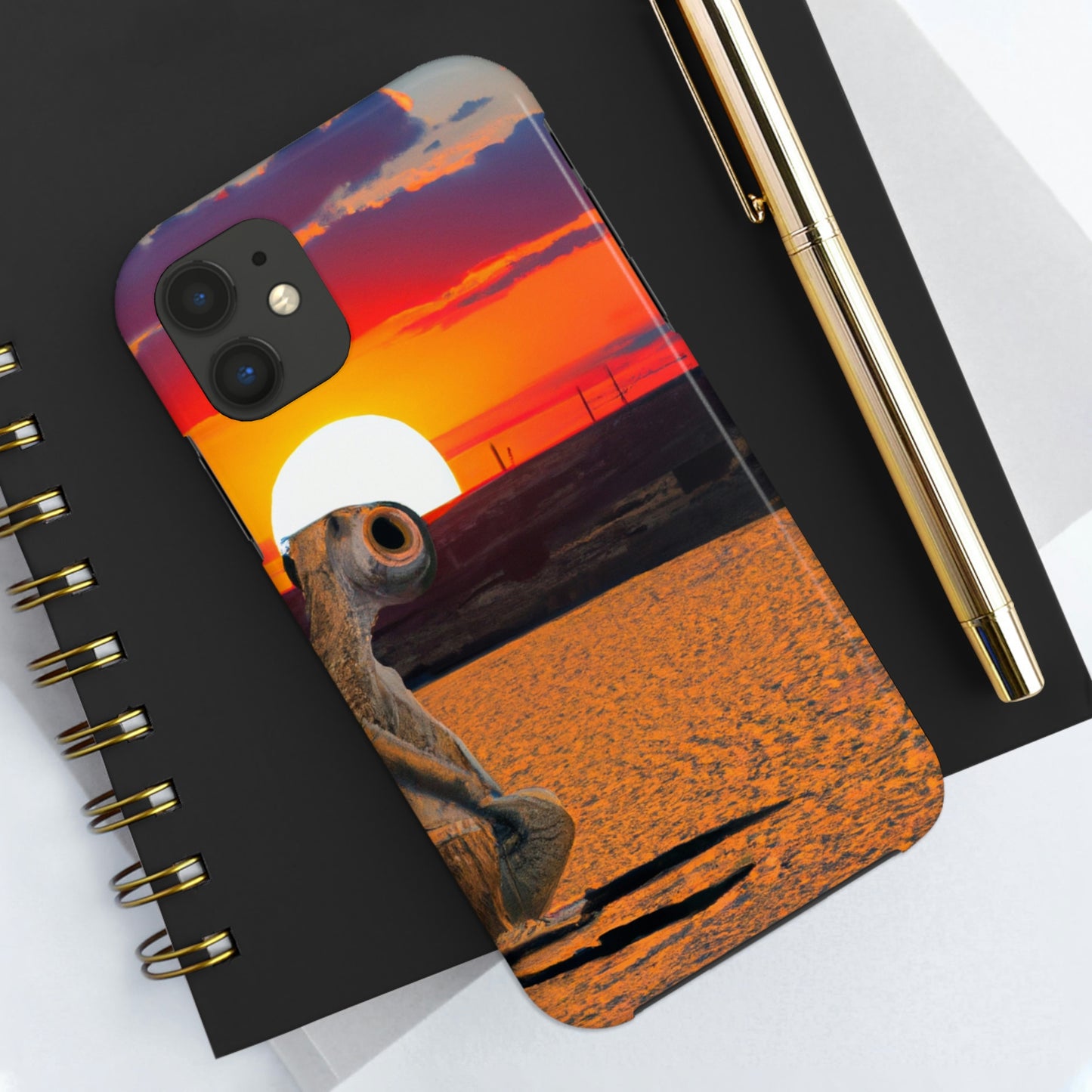 "Farewell to the Horizon" - Die Alien Tough Phone Cases