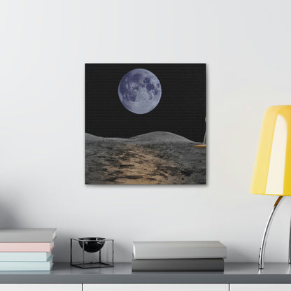 "Reise zum Mond - Erkundung einer Mondlandung" - The Alien Canva