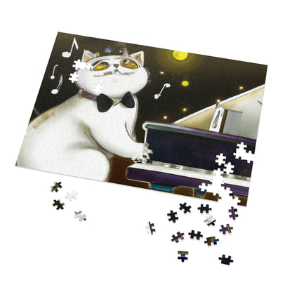 "The Magical Musician: A Cat's Tale" - The Alien Jigsaw Puzzle