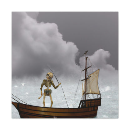 "The Phantom Captain of the Tempest Seas" - The Alien Canva