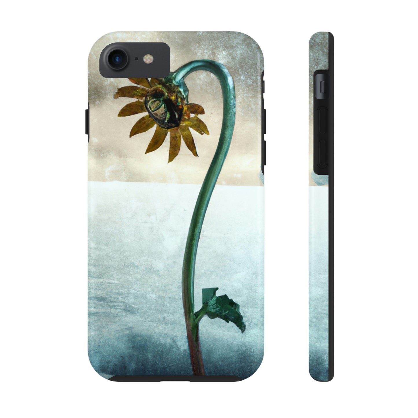 "Fighting the Frost: A Flower's Story" - The Alien Tough Phone Cases