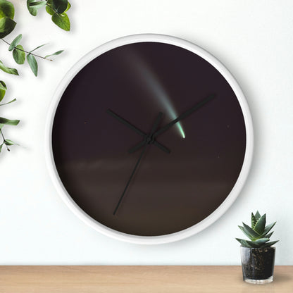 "Resplandor celestial" - El reloj de pared alienígena