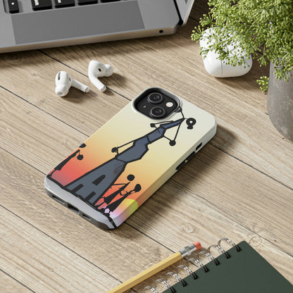 "Forgotten in the Sunset" - The Alien Tough Phone Cases