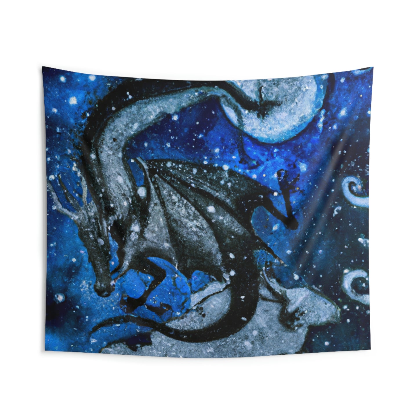 "Frosted Moonlight Dragon" - The Alien Wall Tapestries