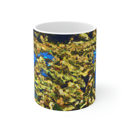 "Invasion of the Pond Monsters" - The Alien Ceramic Mug 11 oz