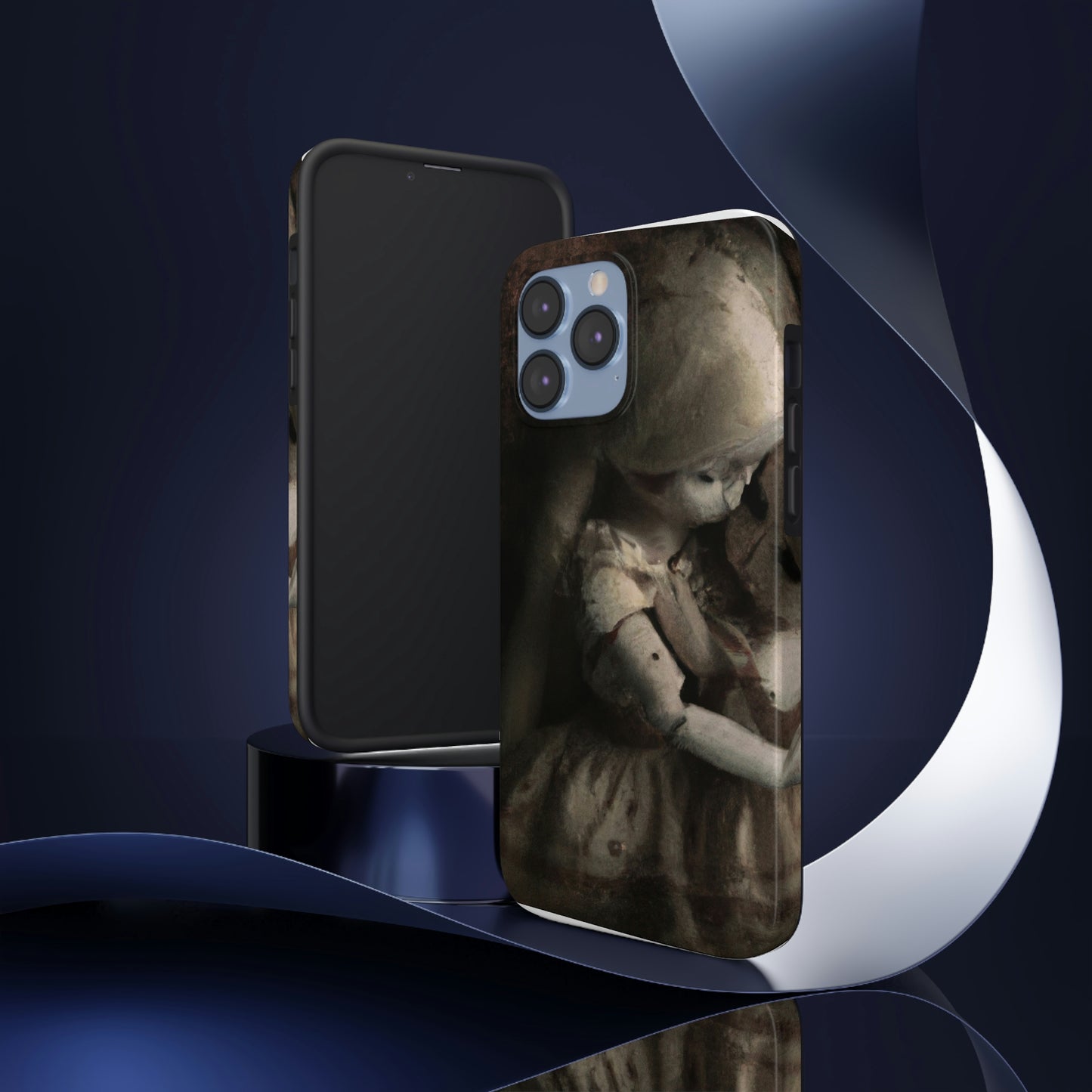 "A Melancholy Tango of Two Dolls" - The Alien Tough Phone Cases