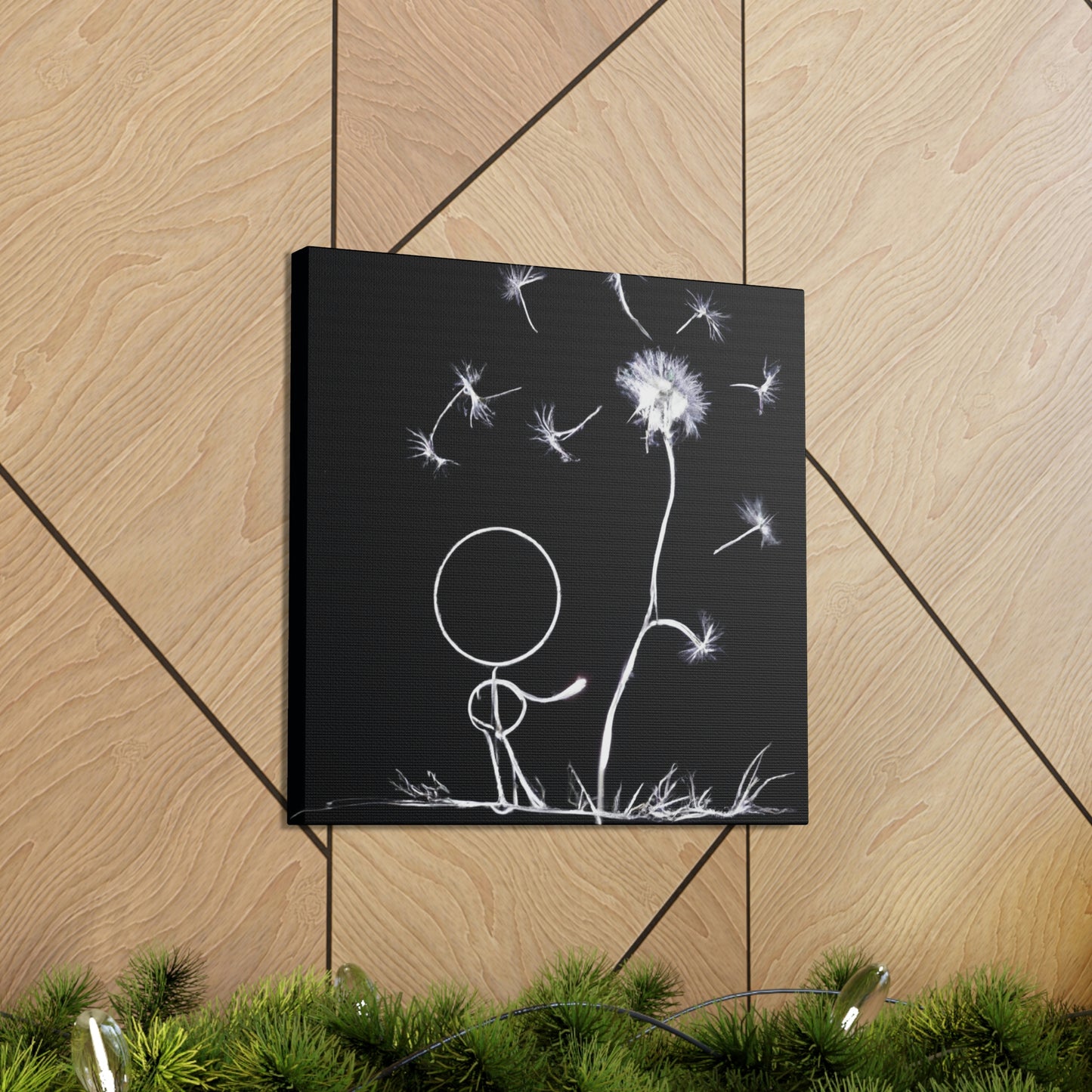 „A Dandelion Flicker in the Midnight Breeze“ – The Alien Canva