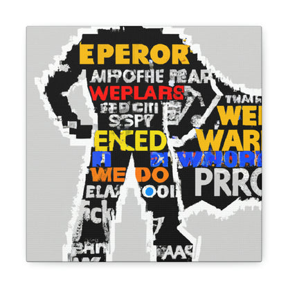 Superhéroe Word Pop Art - The Alien Canva